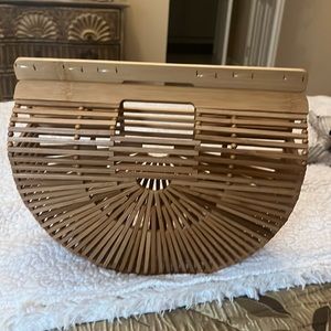 Cult Gaia ark bamboo bag